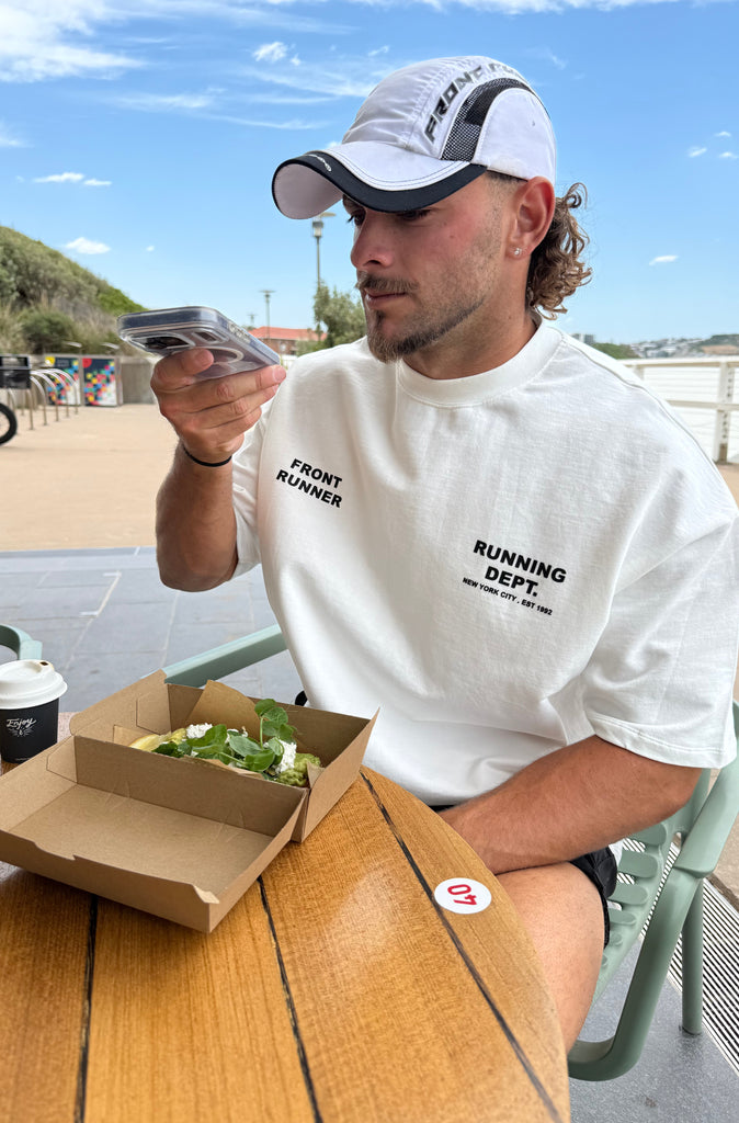 Running Dept Tee Vanilla [men]