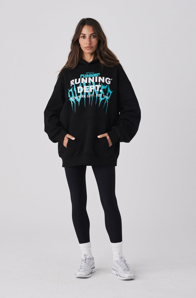 Tribal Dept Hoodie - Black Tiffany