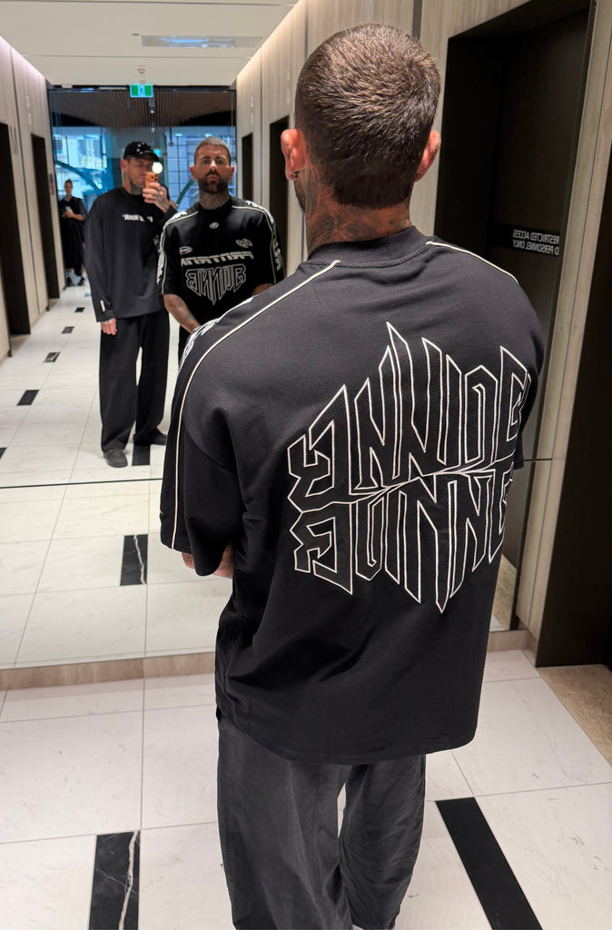 Double Down Tee Black [men]