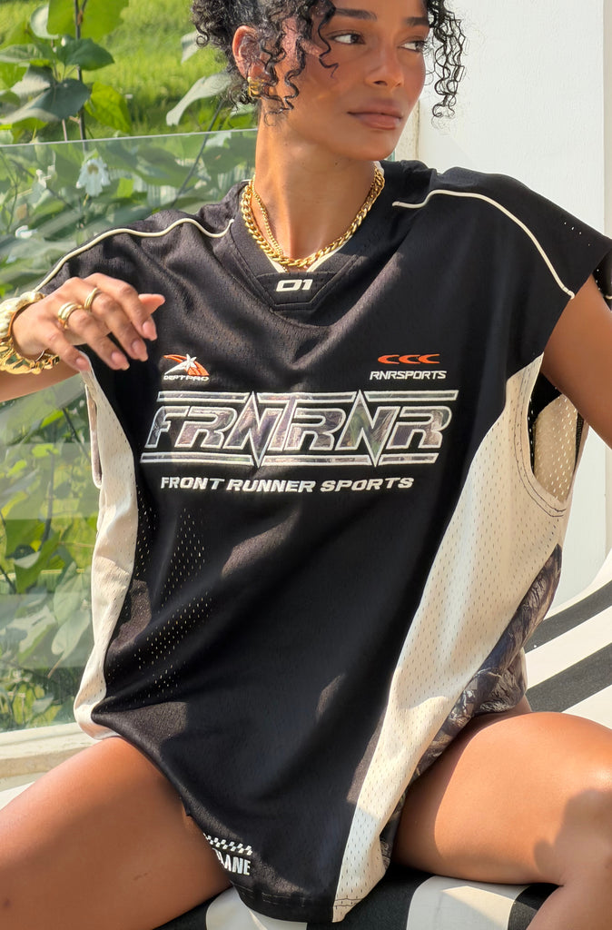 Gridlock Sleeveless Jersey Black Camo