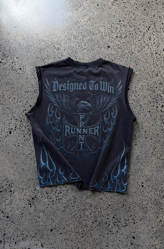 Legacy Muscle Tank Washed Black [men]