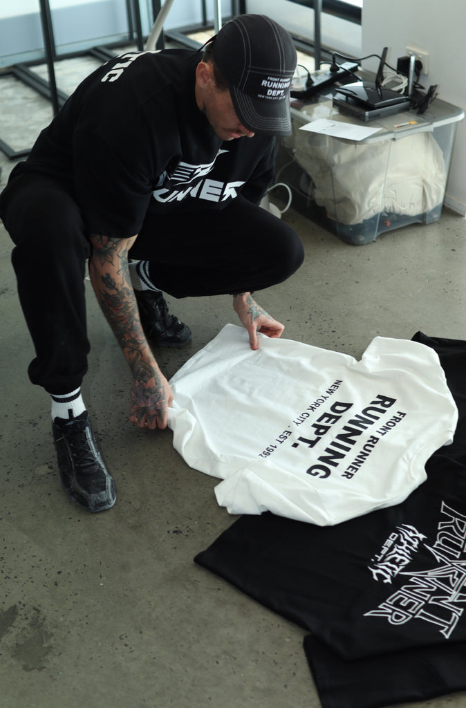 Running Dept Tee - Vanilla