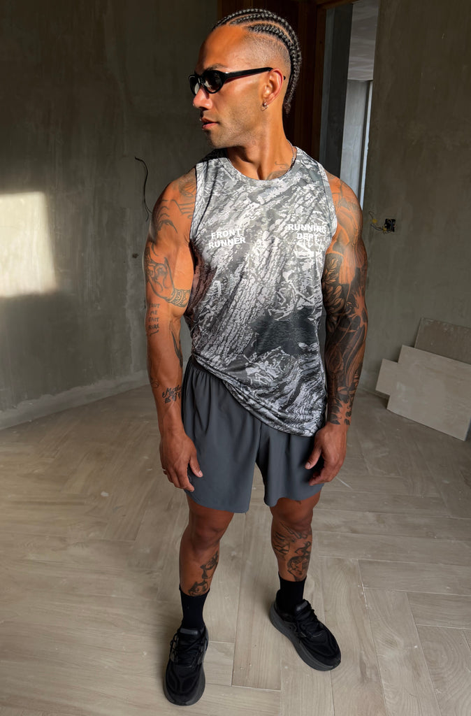 Running Dept Tech Singlet Camo [men]