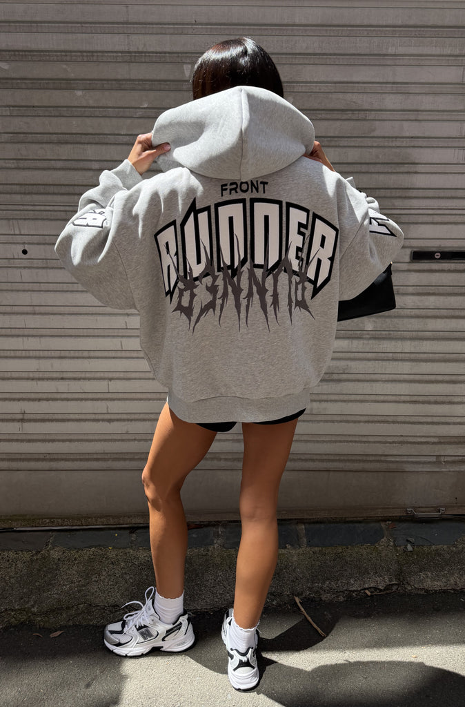 Razor Zip Hoodie Grey Marle [women]