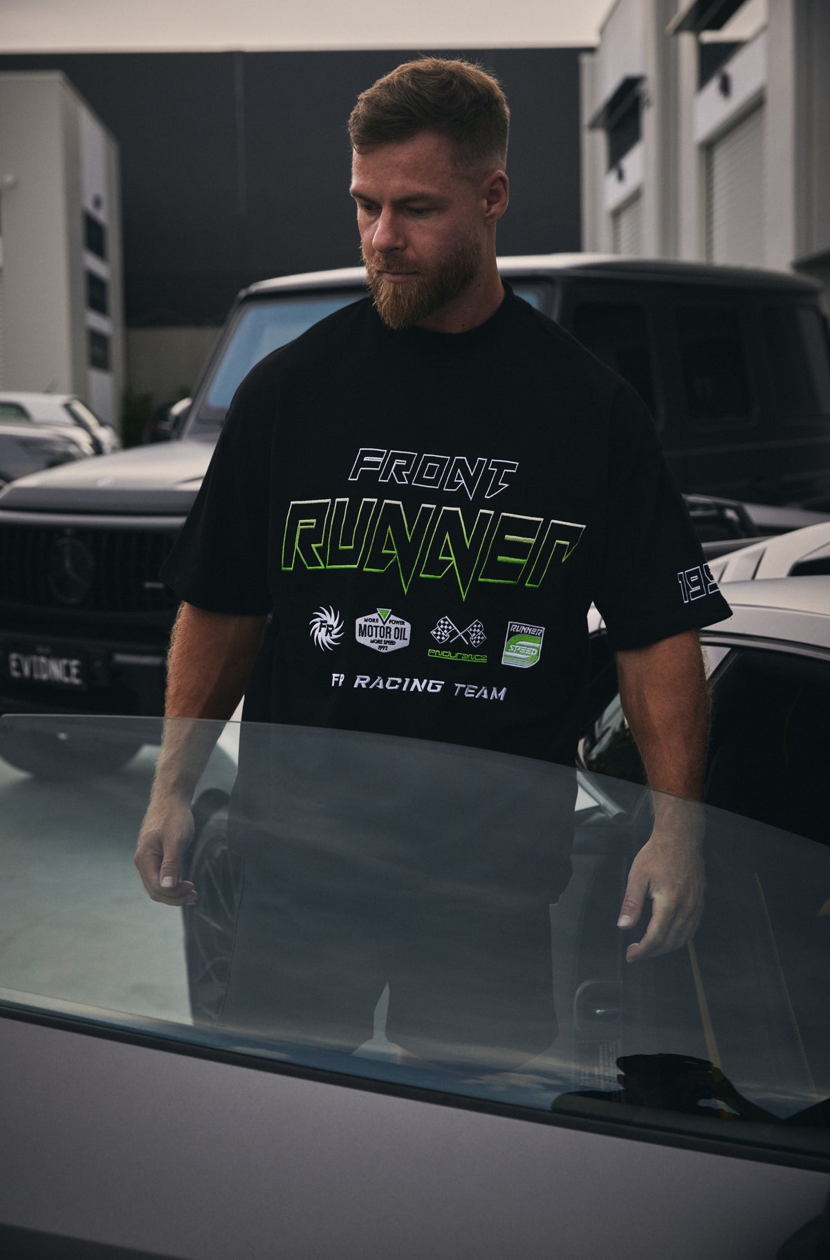 FR Racing Tee - Black - Men