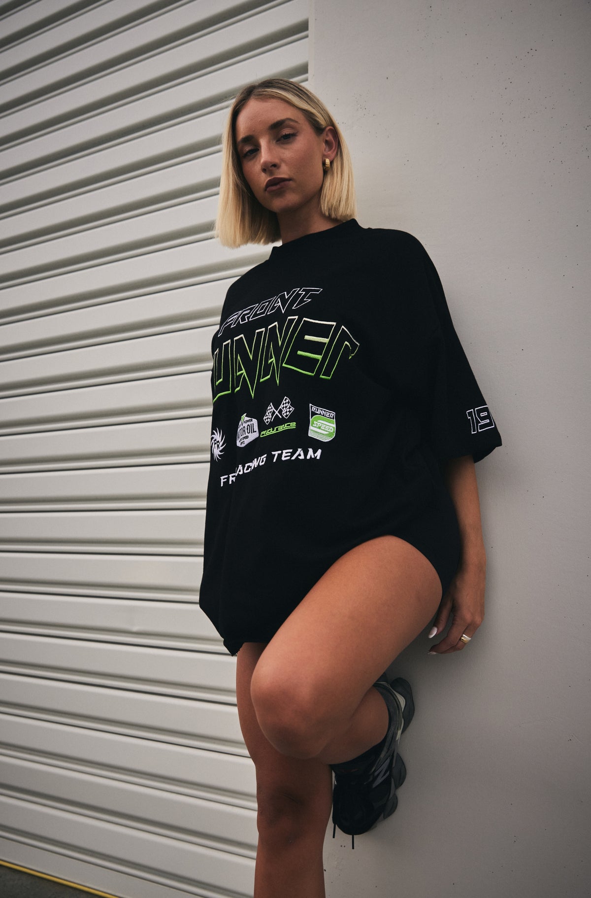 FR Racing Tee - Black - Women