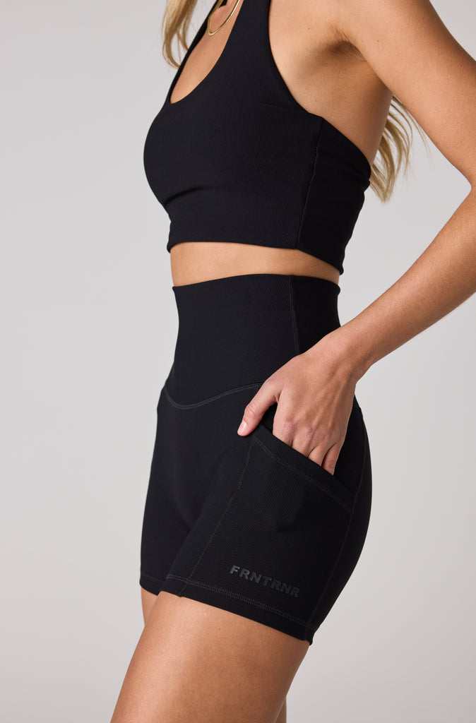 FRNTRNR 4" Bike Short - Black