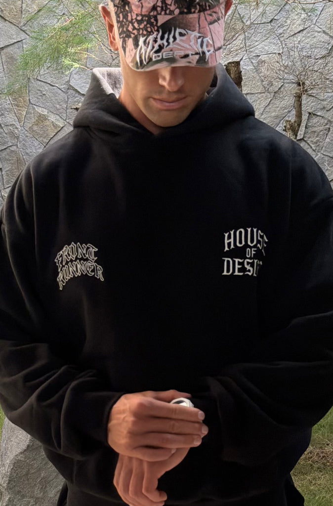 House of Design Hoodie Monochrome