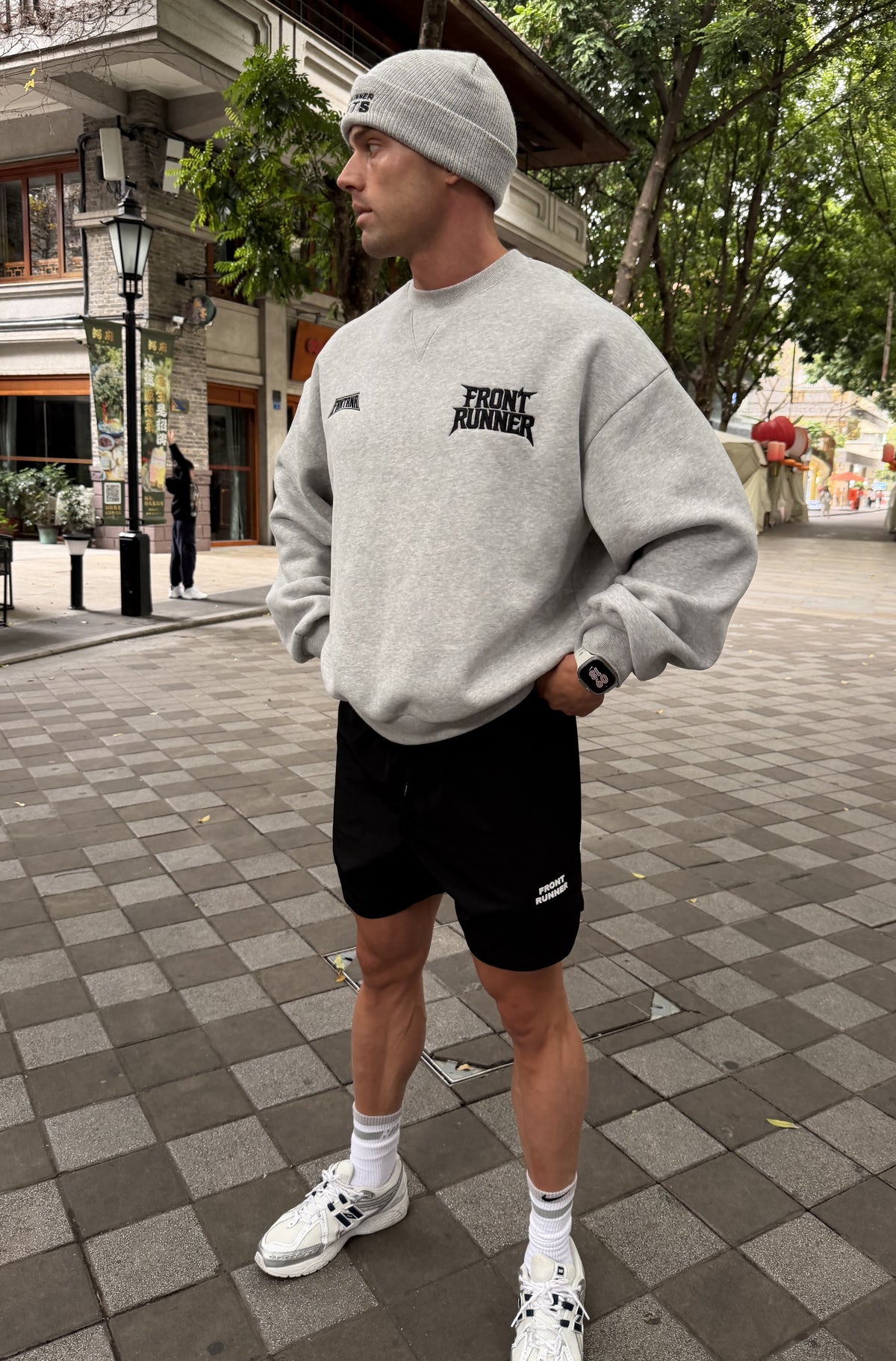 International Crewneck Grey Marle [men]