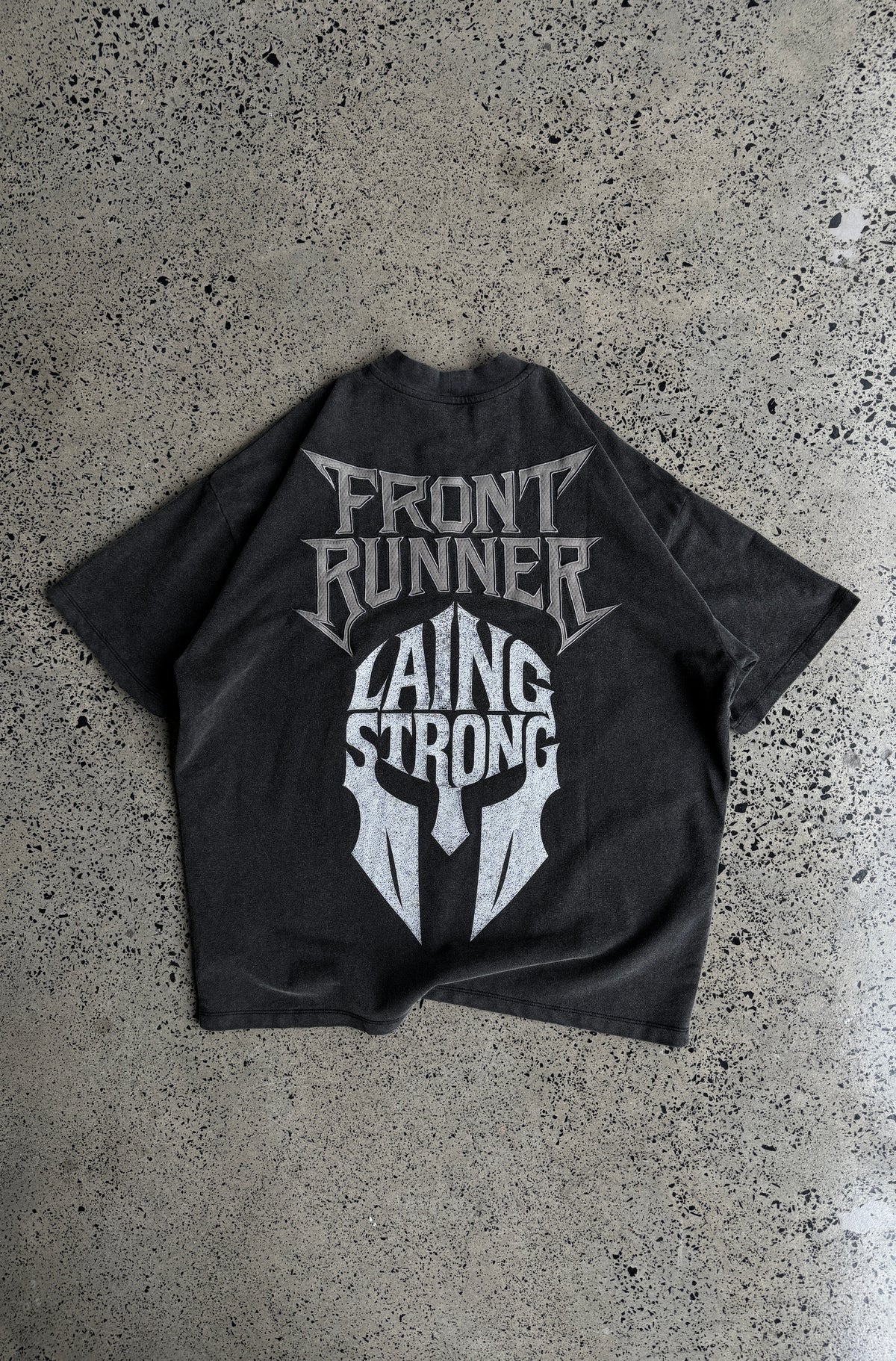 Laing Strong Legion Tee - Washed Black