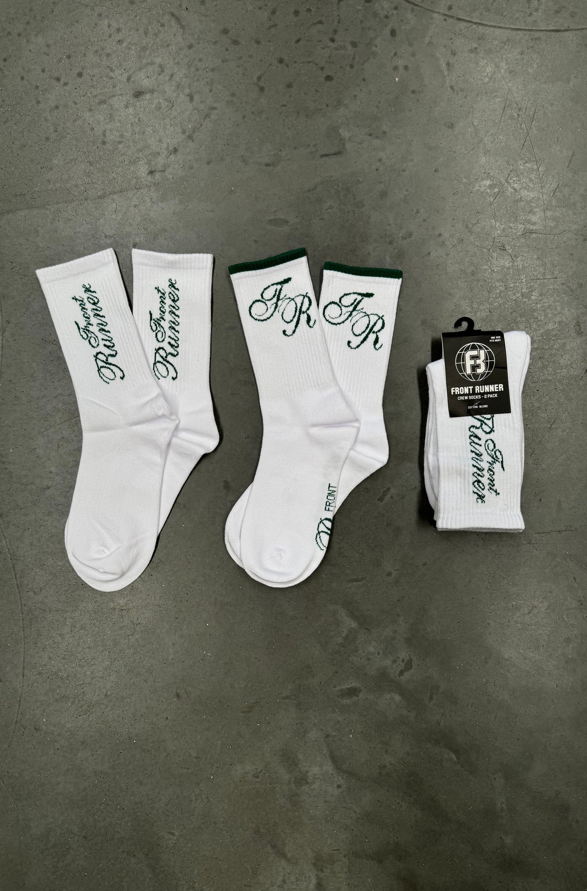 Legends Socks 2pk - Pine Green - Hover