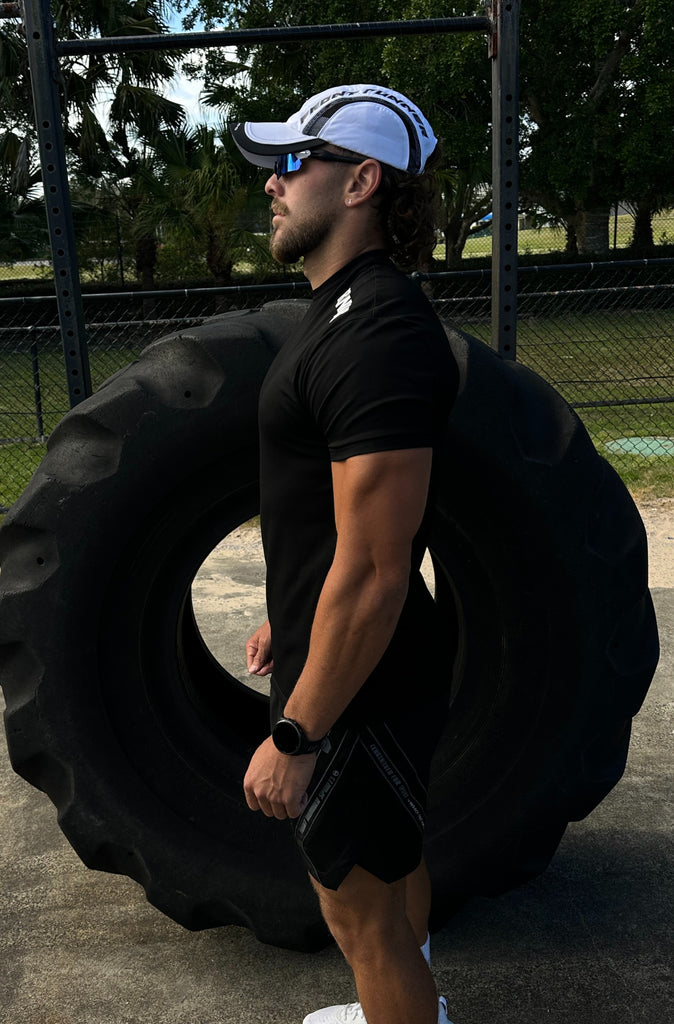 Inter Fitted Tee - Black