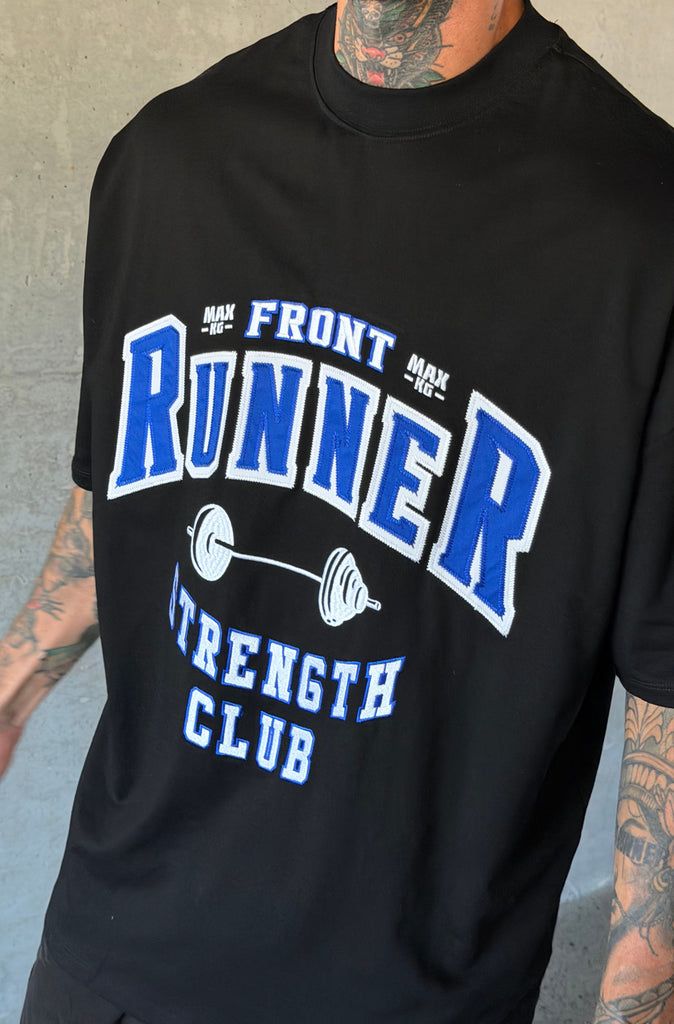 Strength Tee - Sapphire Black