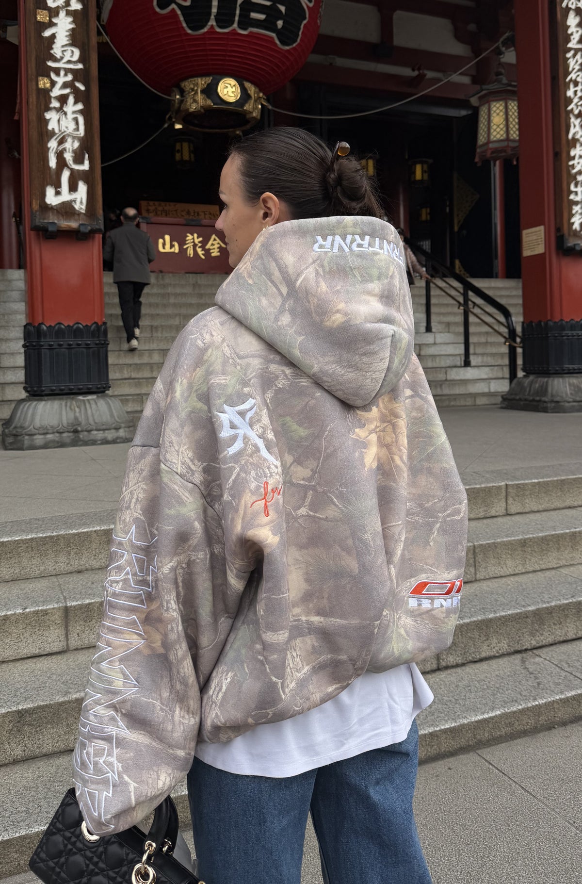 Offset Hoodie Camo [women]