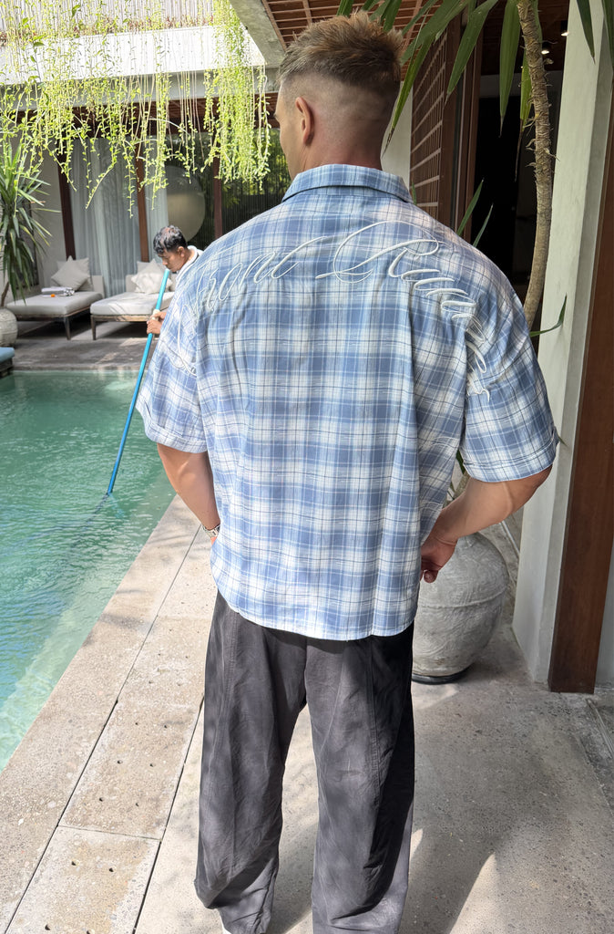 FR S/S Shirt Blue Check
