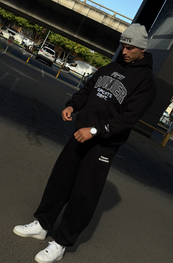 Sports Dept Hoodie Black