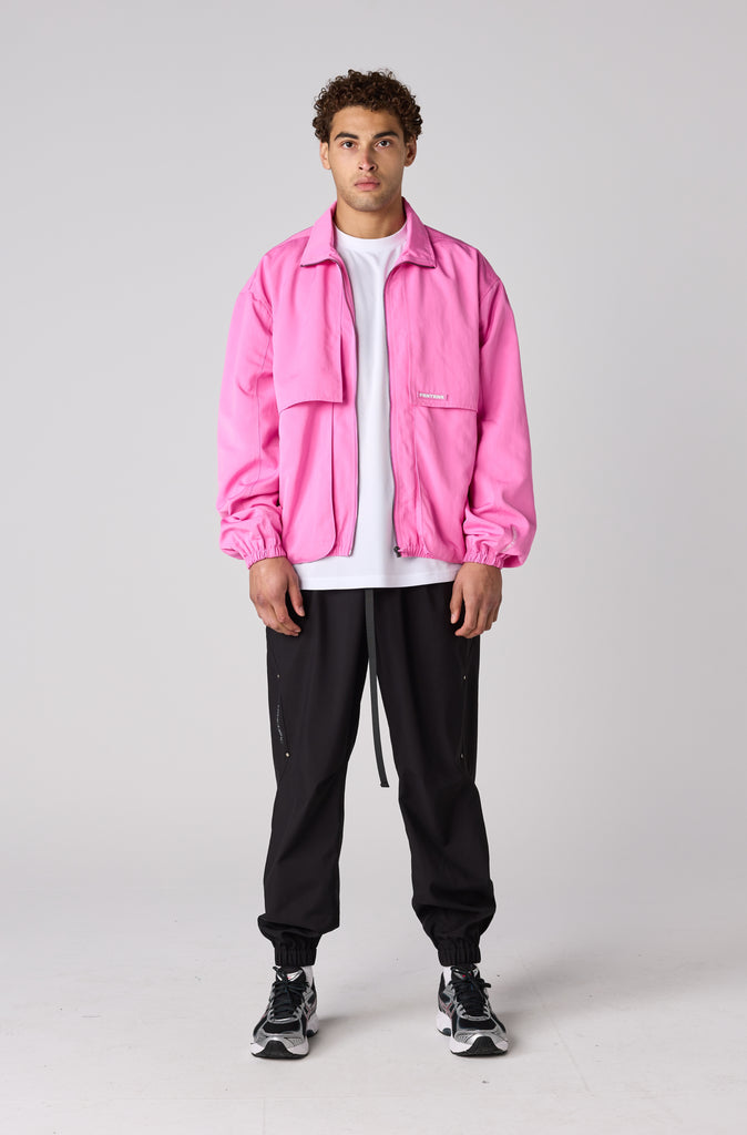 Fracture Bomber Jacket - Bubblegum
