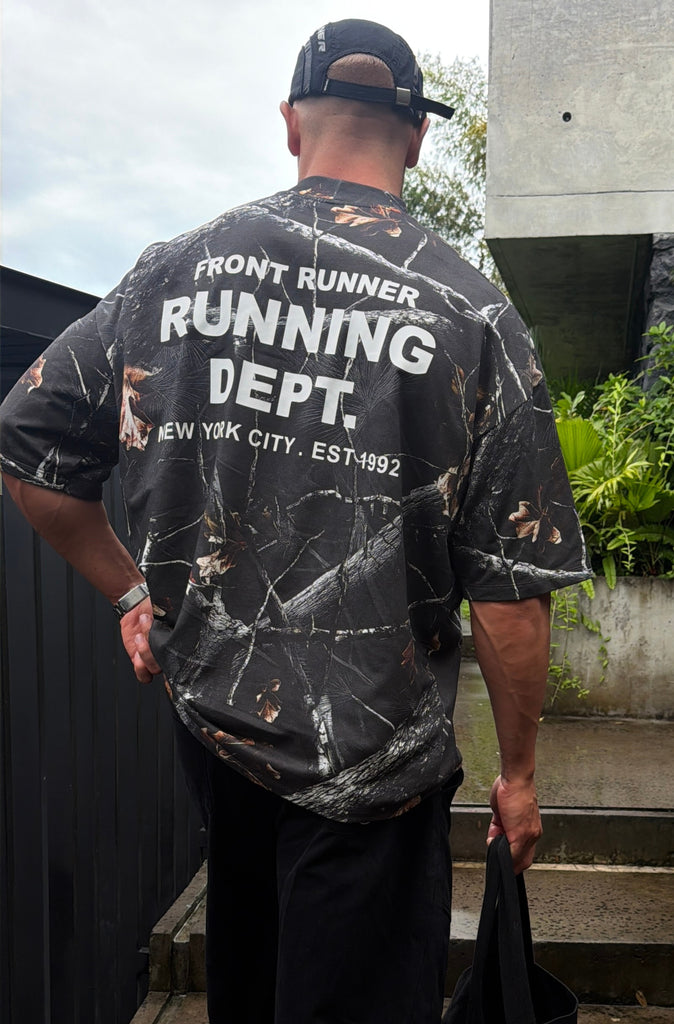 Running Dept Tee Night Camo