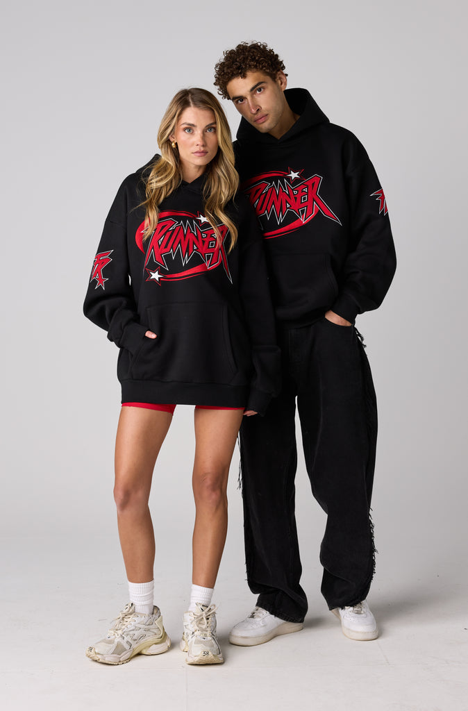 Supanova Hoodie - Black Cherry
