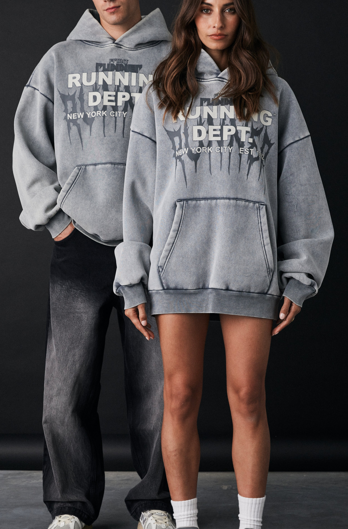 Tribal Dept Hoodie - Concrete - Men