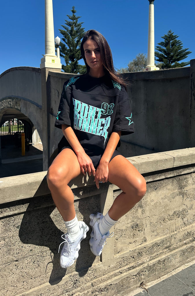 Pyro Tee - Black Tiffany