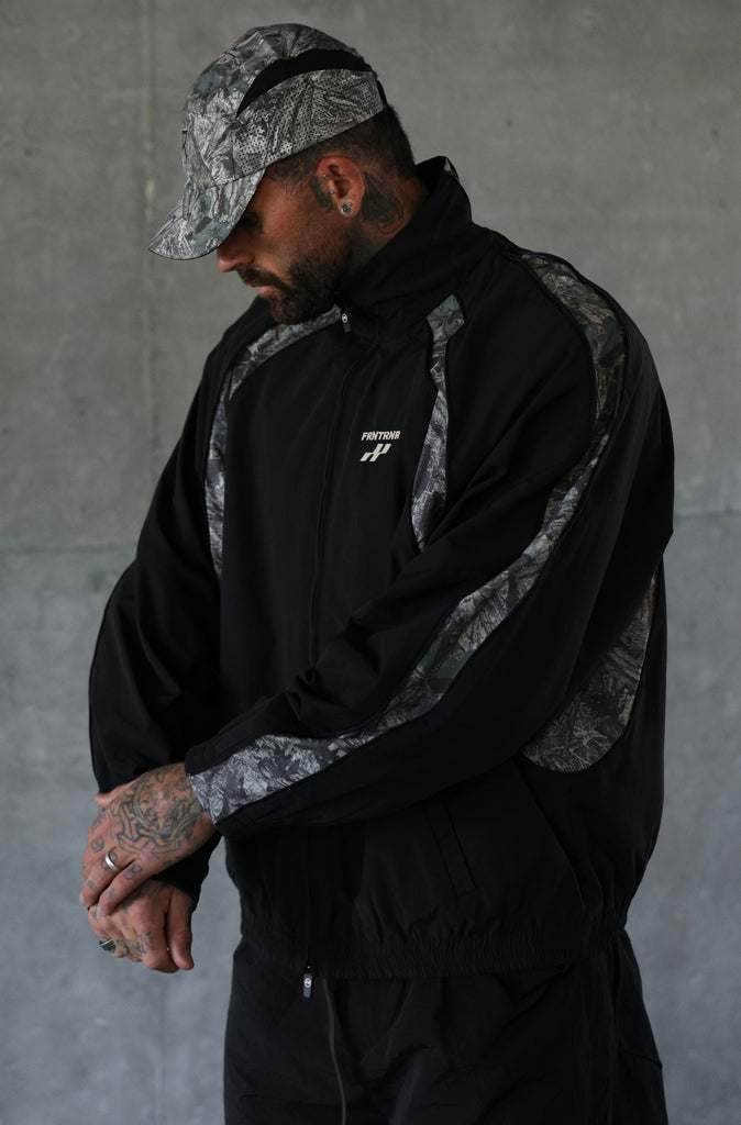 For The Elite Training Jacket Black Camo