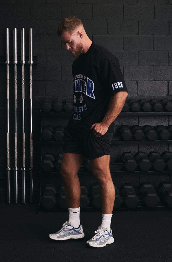 Strength Tee - Sapphire Black