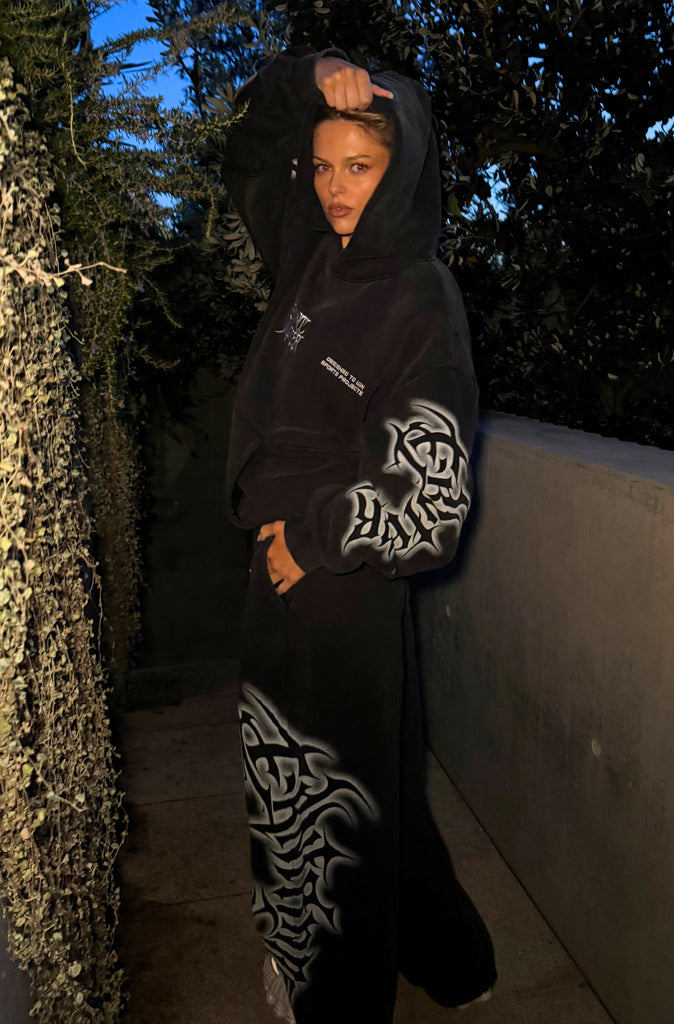 Ashline Hoodie Washed Black