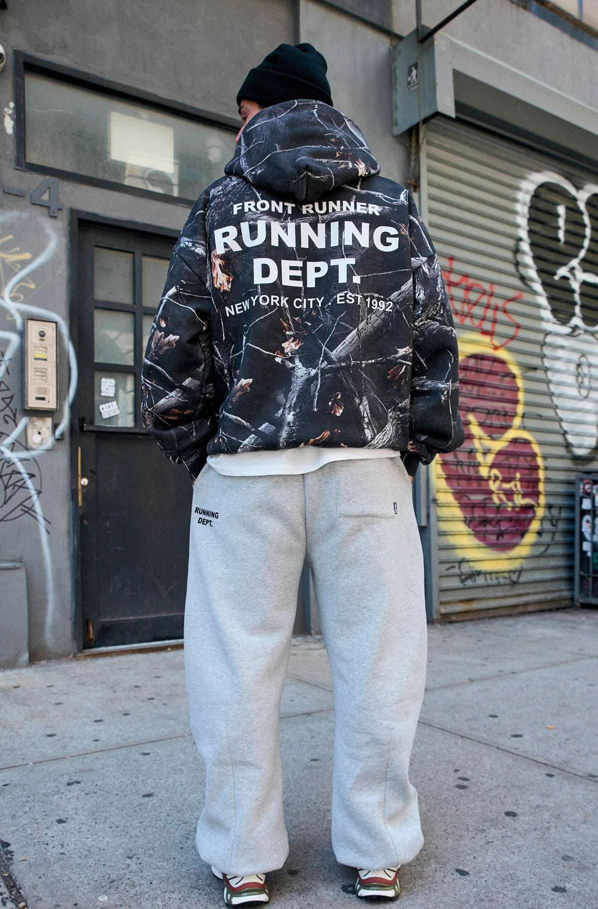 Running Dept Hoodie Night Camo [men]