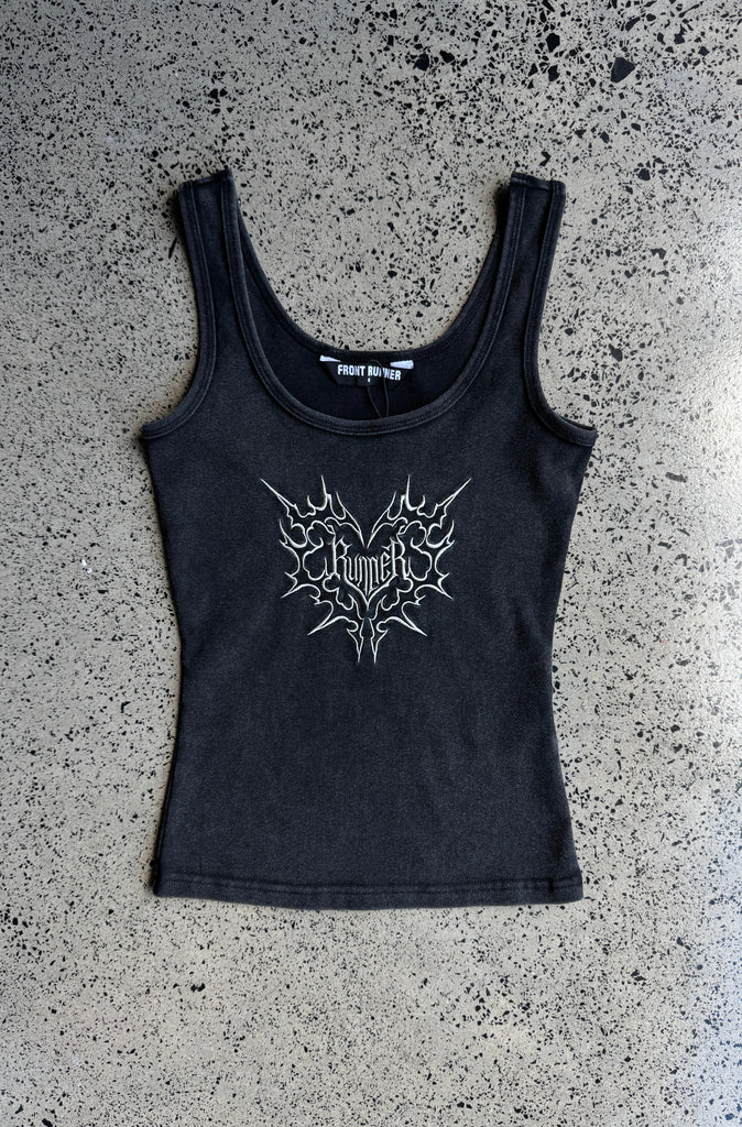Steelheart Tank - Washed Black
