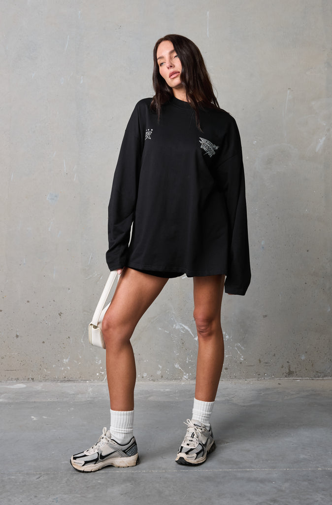 Street Sports L/S Tee - Black