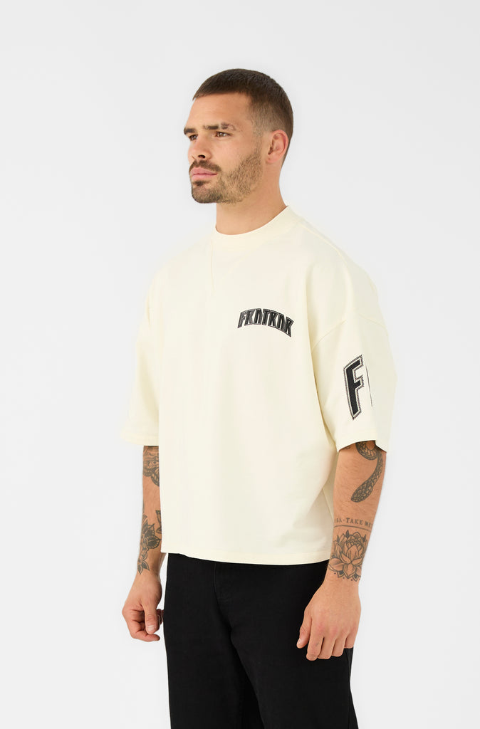 FRNTRNR Boxy Tee - Vanilla