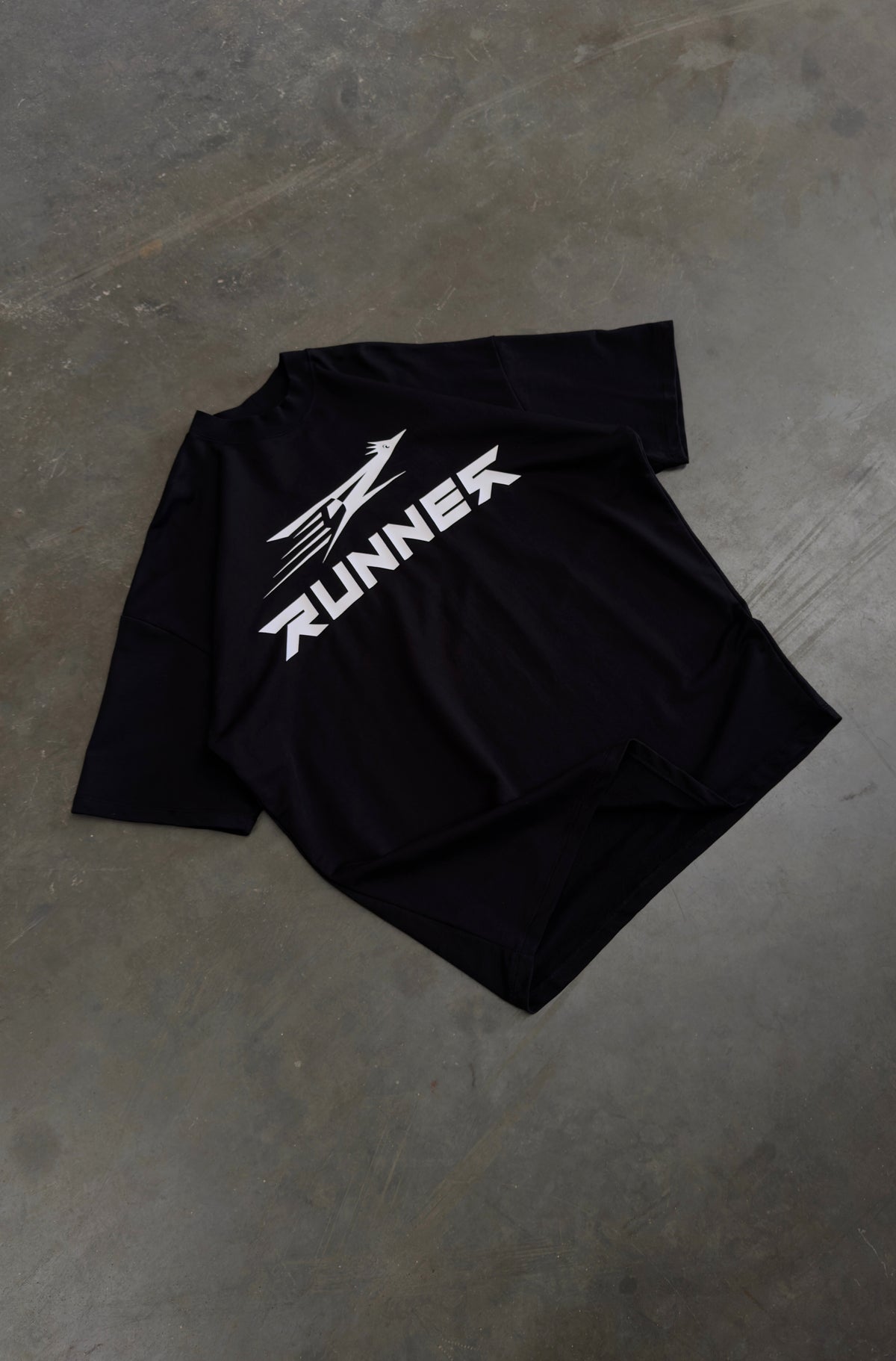 Road Runner Tee - Black & White - Hover