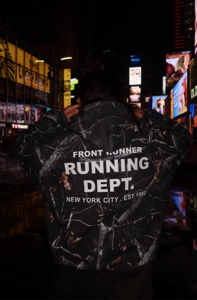Running Dept Hoodie Night Camo