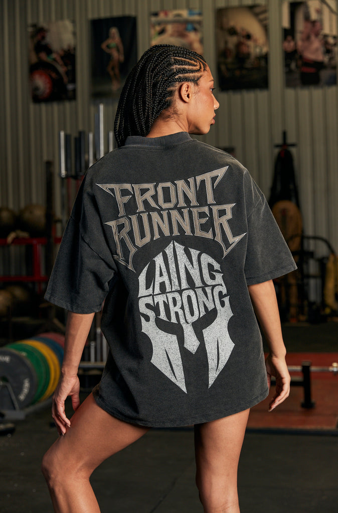 Laing Strong Legion Tee - Washed Black