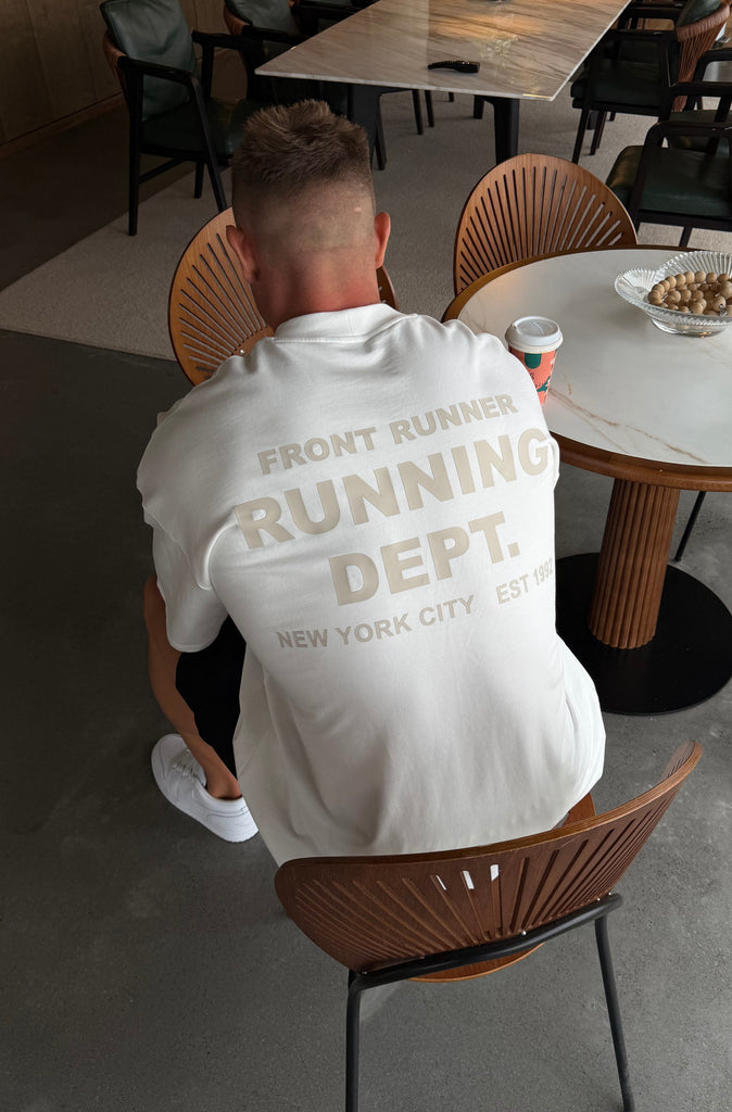 Running Dept Tee Vanilla Malt [men]