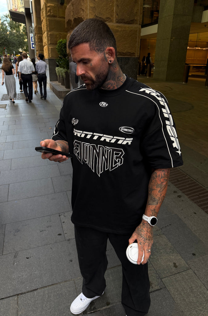 Double Down Tee Black [men]