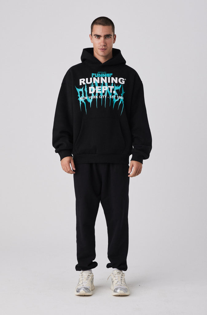 Tribal Dept Hoodie - Black Tiffany