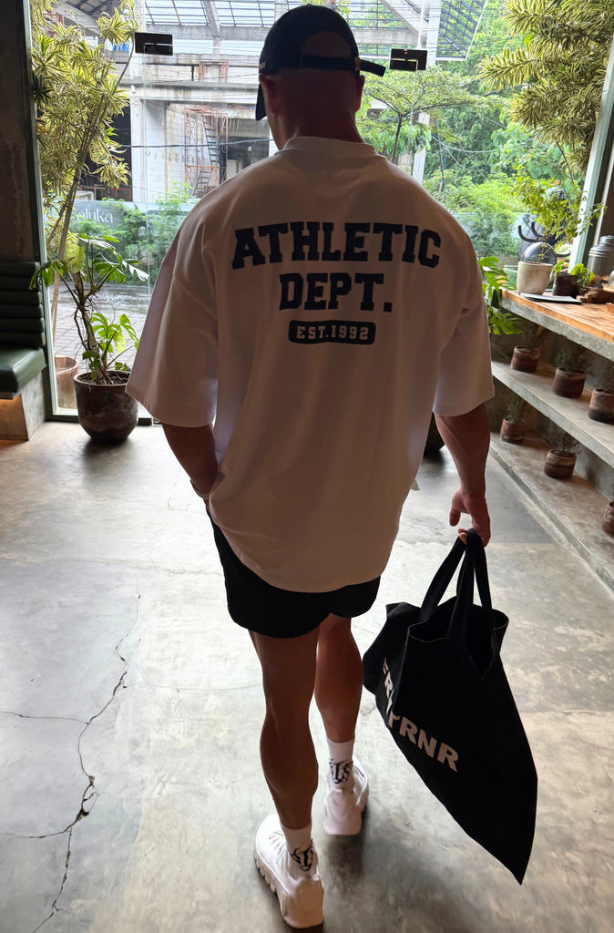 Road Runner Tee - White Black