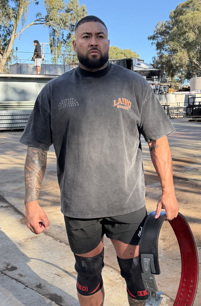 Pillars of Strength Tee Vintage Ember