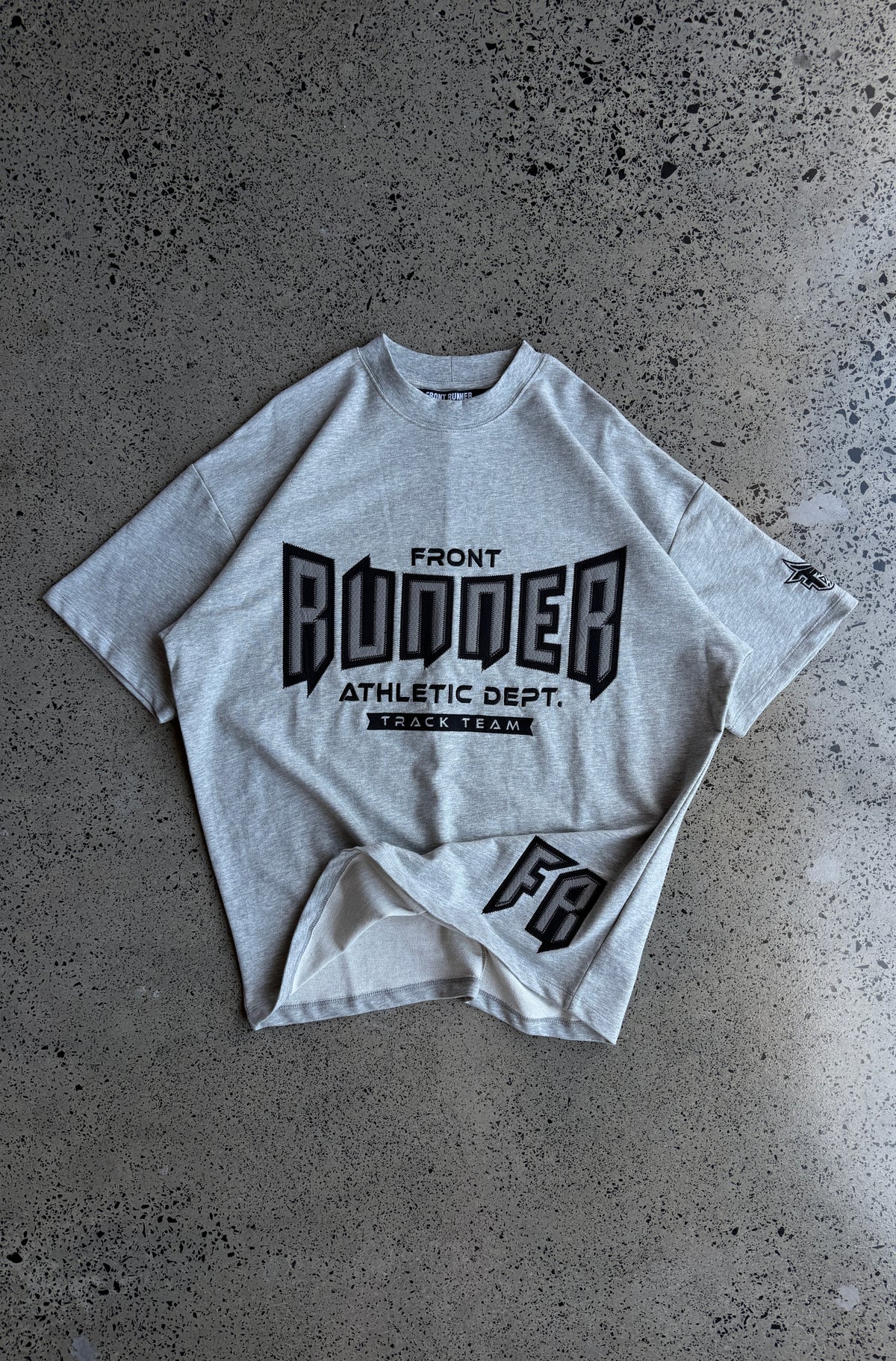 Viper Dept Tee - Grey Marle - Women