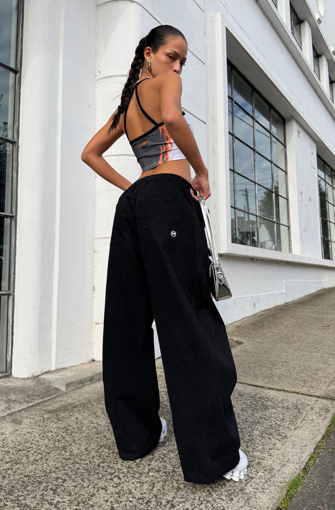 Worker Twill Pant Black