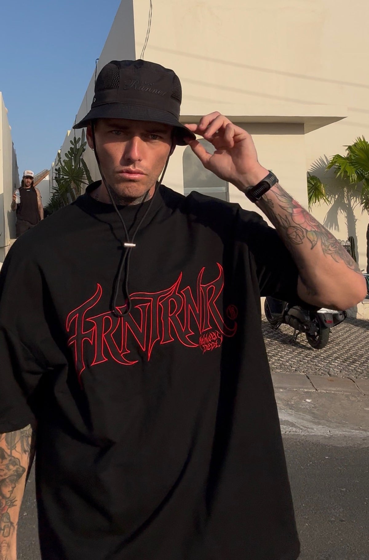 Thorned Legacy Tee - Black Red - Men