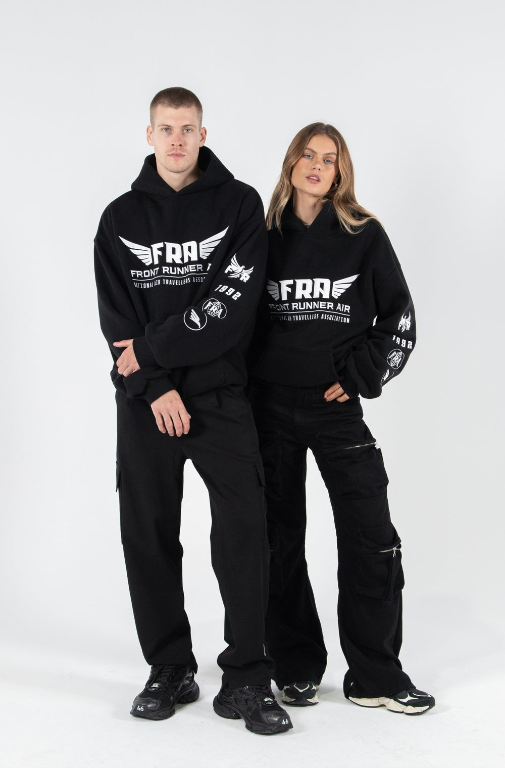 Front Runner Aviation Logo Series Hoodie Black
