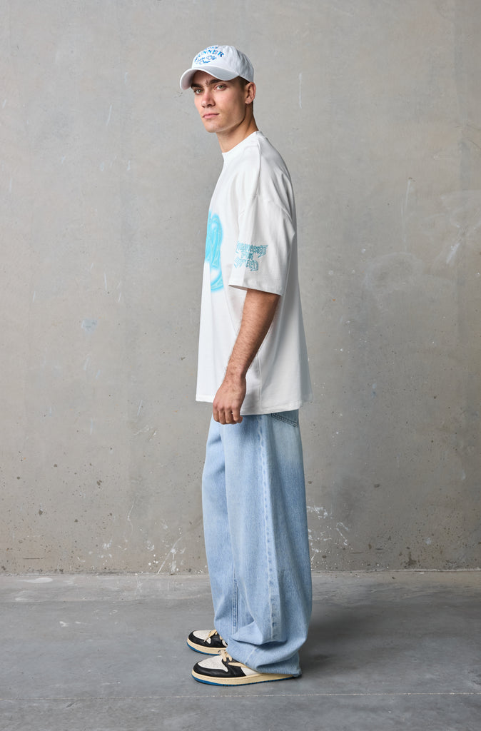 Liquid Glow Tee - Vanilla