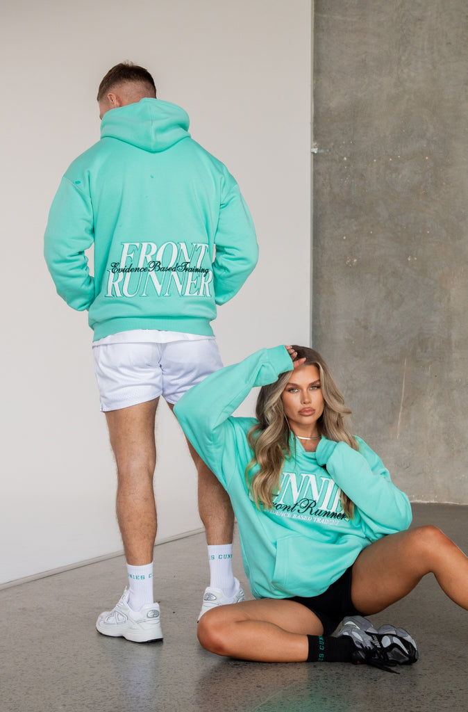 Cunnies Front Runner Hoodie - Tiffany