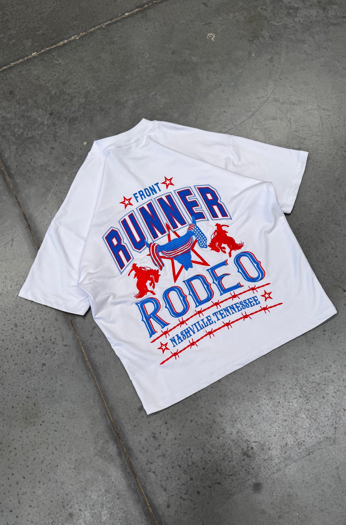 American Runner Tee - White - Hover