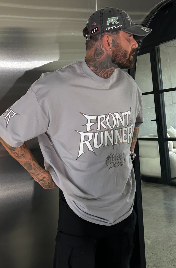 Hardline Runner Tee - Grey