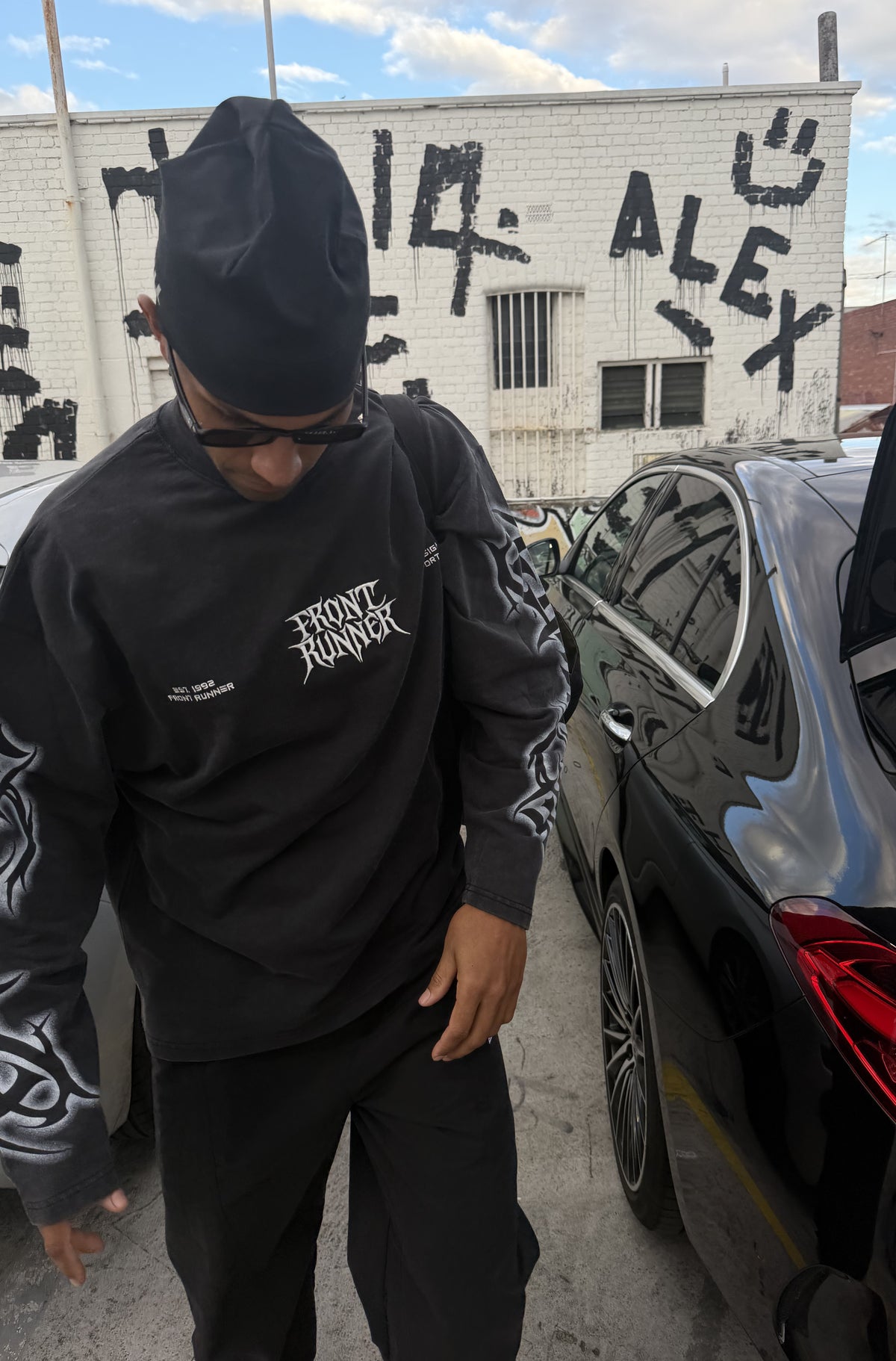 Ashline L/S Tee Washed Black [men]