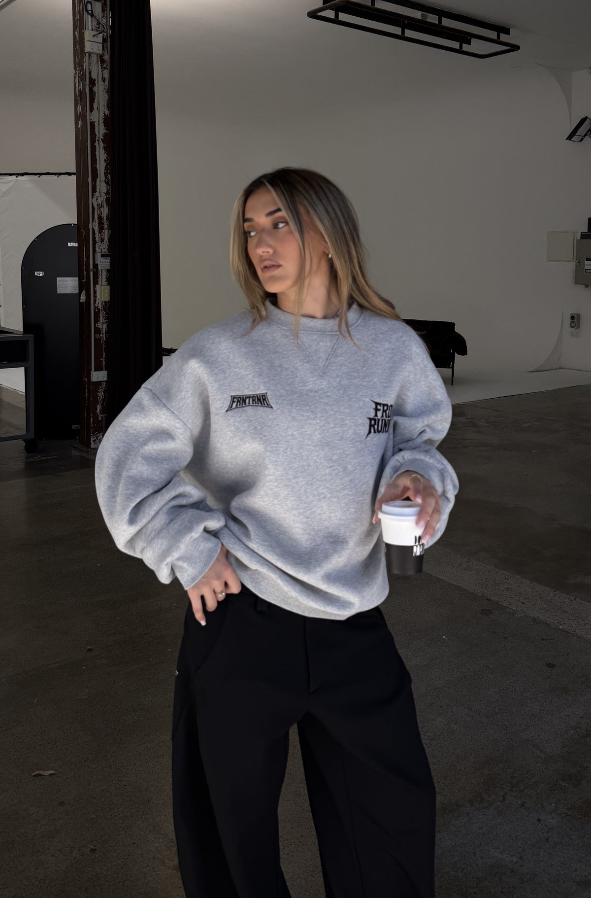 International Crewneck - Grey Marle [women]